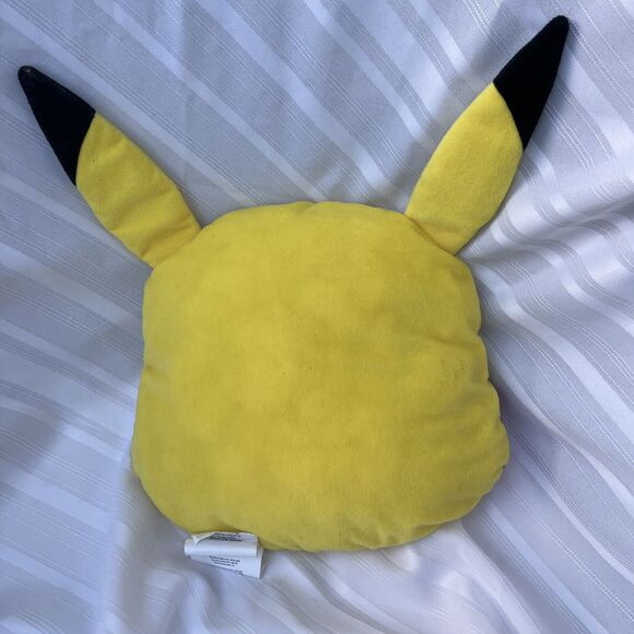 POKÉMON Pikachu Soft Plush Decorative Cute Throw Pillow Decor, 13” - Picture 5 of 7